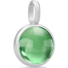 Grønn Charms & Anheng Julie Sandlau Prime Pendant - Silver/Green Amethyst