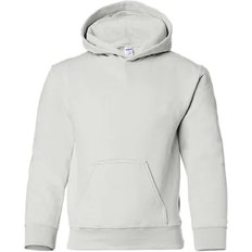 Gildan Heavy Blend Youth Hooded Sweatshirt - White (18500B)