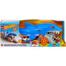 Plastikspielzeug Autos Mattel Hot Wheels Shark Chomp Transporter