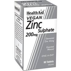 Sexualität Vitamine & Mineralien Health Aid Zinc Sulphate 200mg 90 Stk.