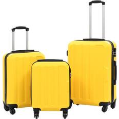 4 hjul Reisevesker vidaXL Hard Suitcase - Set of 3