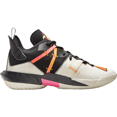 Orange Basketballschuhe Nike Jordan 'Why Not?' Zer0.4 - Pale Ivory/Alpha Orange/Volt/Black