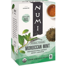 Decaffeinated Food & Drinks Numi Moroccan Mint 18pcs