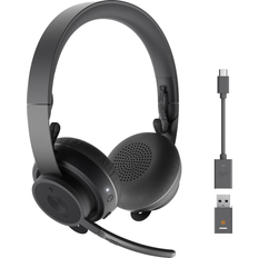 Active Noise Cancelling - On-Ear Headphones - Wireless Logitech Zone 900