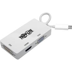 Tripp Lite USB C-HDMI/DVI/VGA M-F Adapter