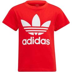 adidas Kid's Adicolor Trefoil T-Shirt - Red/White (H25248)