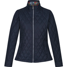 Regatta Women's Charna Insulated Diamond Quilted Jacket - Navy Ditsy