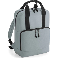 BagBase Recycled Twin Handle Cooler Backpack - Pure Grey