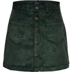 Only Corduroy Skirt - Green/Green Gables