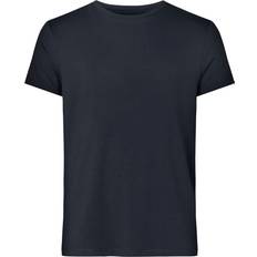 Blå - Herre T-skjorter Resteröds Bamboo Crew Neck T-shirt - Navy
