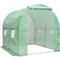 Freestanding Greenhouses vidaXL 48163 4m² Stainless Steel Plastic