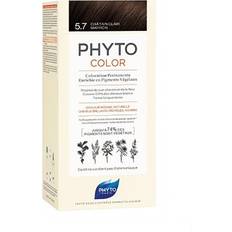 Beruhigend Permanente Haarfarben Phyto Phytocolor #5.7 Light Chestnut Brown