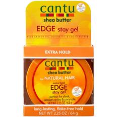 Silikonfrei Haargele Cantu Shea Butter For Natural Hair Extra Hold Edge Stay Gel 64g