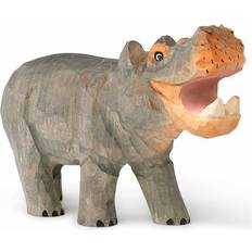 Handgefertigt Dekofiguren Ferm Living Hippopotamus Dekofigur 10.5cm
