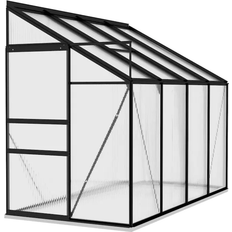 VidaXL Lean-to Greenhouses vidaXL 312051 5.24m² Aluminum Polycarbonate
