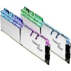 16 GB - CL14 RAM Memory G.Skill Trident Z Royal Silver DDR4 3600MHz 2x8GB (F4-3600C14D-16GTRSA)