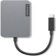 Lenovo Kabler Lenovo Travel USB C - VGA/RJ45/HDMI/USB A Adapter