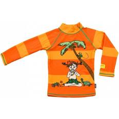 Polyester UV-gensere Swimpy Pippi Longstocking UV Sweater - Orange (TSW54-1-1G)