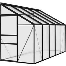 VidaXL Lean-to Greenhouses vidaXL 312046 3.94m² Aluminum Polycarbonate