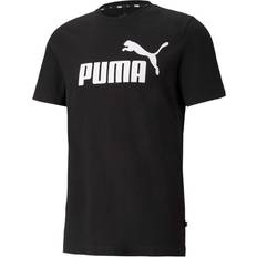 Puma Oberteile Puma Essentials Logo T-shirt - Black
