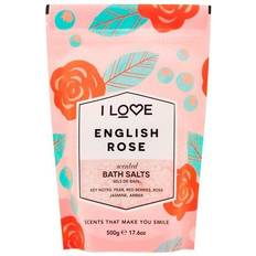 Mykgjørende Badesalter I love... Bath Salts English Rose 500g