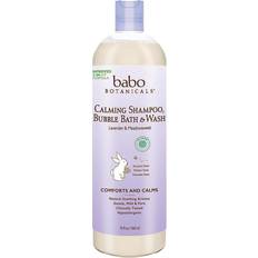 Babo Botanicals Bubble Bath & Wash Calming Shampoo 450ml
