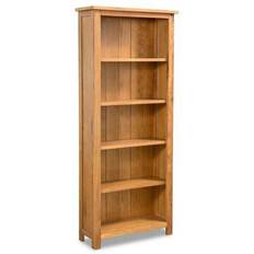 Oaks Shelves vidaXL 5-Tier Book Shelf 55.1"