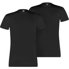 Puma Herre T-skjorter Puma Everyday Basic Crew T-shirt 2-pack - Black