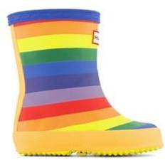 Hunter Original Kids First Classic Rainbow Wellington Boots - Multicoloured