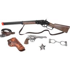 Polizeispielzeuge Gonher Wild West Revolver & Rifle