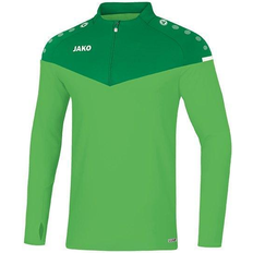 Grün T-Shirts JAKO Ziptop Champ 2.0 Kids - Soft Green/Sport Green
