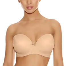 ELOMI Women's Plus Size Smooth Strapless Seamless Underwire T