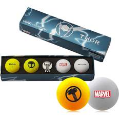 Golfbälle reduziert Volvik Marvel Gift Set Thor 4 pack