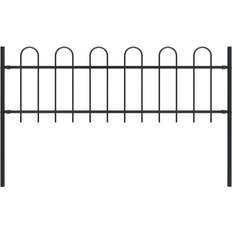 VidaXL Enclosures vidaXL Garden Fence with Hoop Top 66.9x23.6"