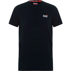 Superdry Bekleidung Superdry Small Chest Logo T-shirt - Navy