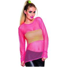 T-skjorter Kostymer & Klær Boland 80s Net Sweater Neon Pink