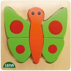 Puzzle wood Puslespill Lena Wood Puzzle Butterfly
