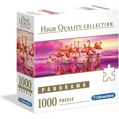 Clementoni High Quality Collection Panorama Flamingo Dance 1000 Pieces
