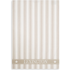 Lexington Icons Twill Waffle Striped Küchenhandtuch Beige (70x50cm)