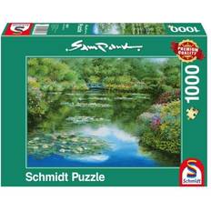 Schmidt Jigsaw Puzzles Schmidt Sam Park Lily Pond 1000 Pieces