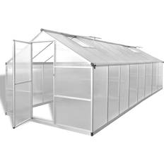 Greenhouses on sale vidaXL 45218 12m² Aluminum Polycarbonate