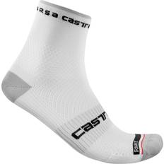 Castelli Bike Accessories Castelli Castelli Rosso Corsa Pro 9 Sock Men - White