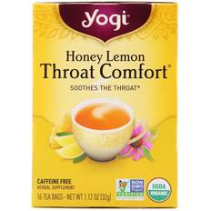 Yogi Honey Lemon Throat Comfort Tea 1.129oz 16pcs