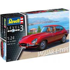 Revell Autos für Autorennbahn Revell Jaguar E Type Coupé 1:24
