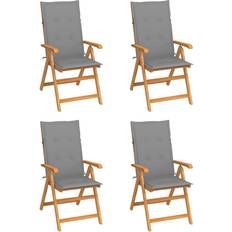 vidaXL 3065531 4-pack Garden Dining Chair
