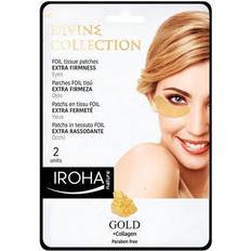 Damen Augenmasken Iroha Divine Collection Gold + Collagen Eye Patches