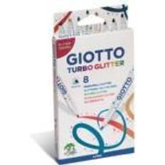 Tusjpenner Giotto Turbo Glitter 8-pack