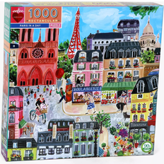 Eeboo Love Paris in a Day 1000 Pieces