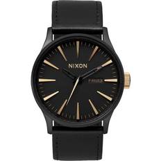 Nixon Wrist Watches Nixon Sentry Leather (A105-1041)