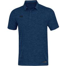 JAKO Herren Poloshirts JAKO Premium Basics Polo Shirt Unisex - Seablue Melange